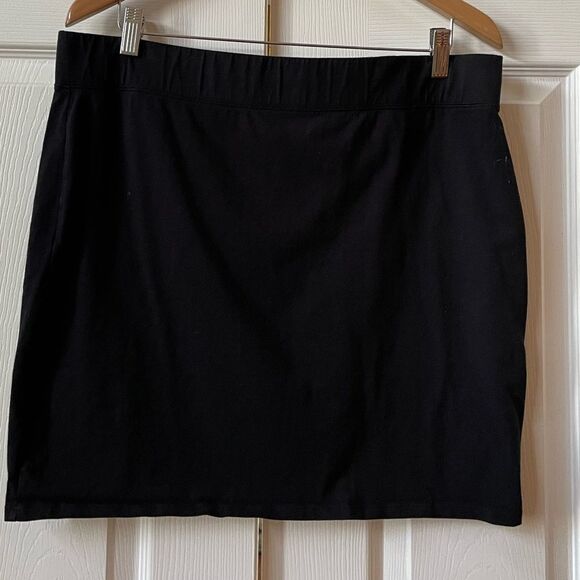 BLACK PENCIL SKIRT SIZE XL BY ROUTE 66 - Picture 3 of 4